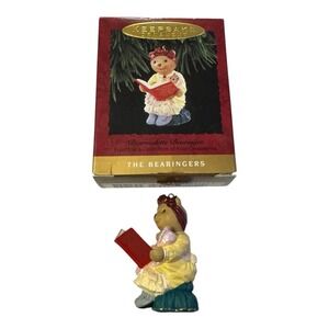 Hallmark Bearnadette Bearinger Keepsake Ornament Christmas Bear 1993